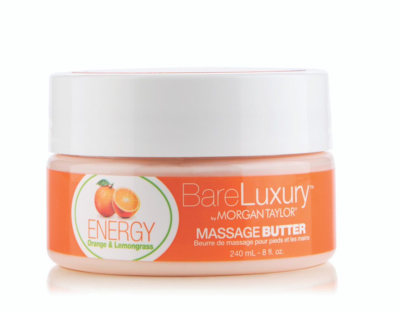 Harmony Gelish Energy Orange Lemongrass Butter Jar 8 Fl. Oz-3611807