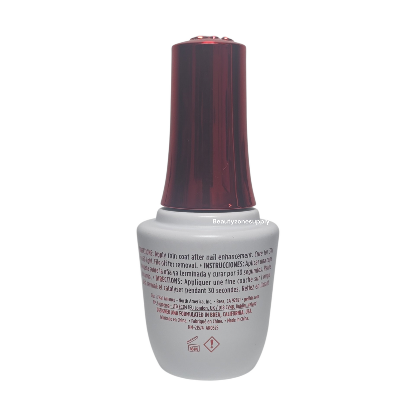Harmony Gelish No Cleanse Gel Top Coat 0.5 oz #1530000