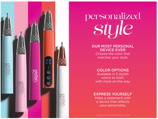 Harmony Gelish Nail Drill Go File Small Cordless