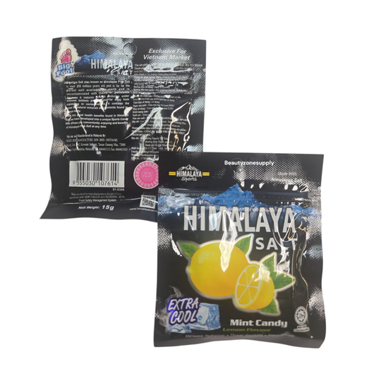 Himalaya Salt Mint Candy Lemon Kẹo Muối Chanh, Bạc Hà 12 pack