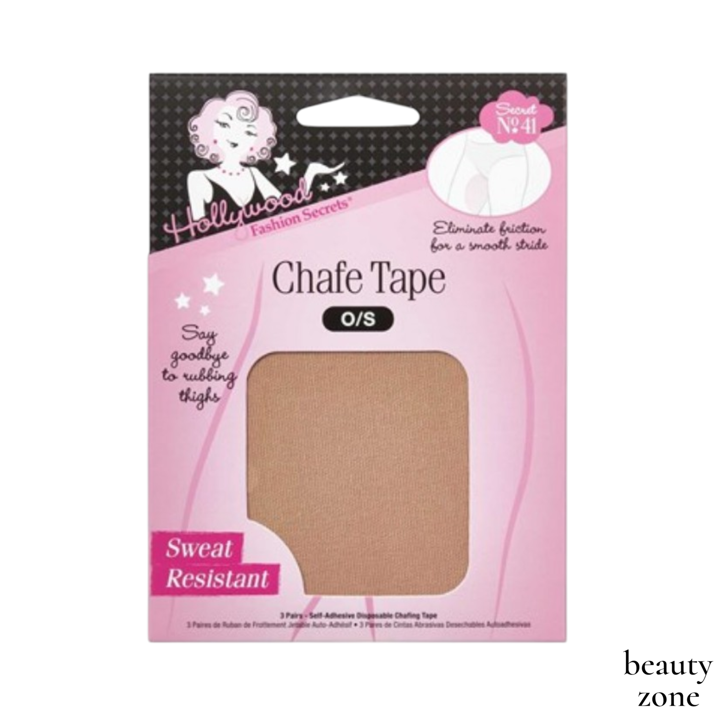 Hollywood Fashion Secrets Chafe Tape #42671