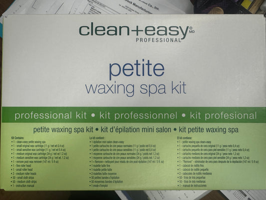 Clean & Easy Waxing Spa Petite Kit #40007 - BeautyzoneNailSupply