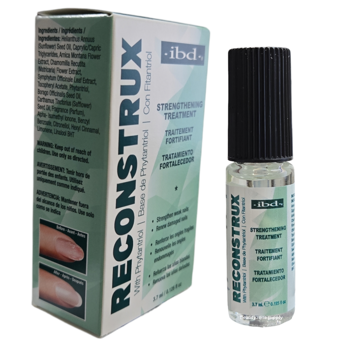 Ibd Professional Nail Reconstrux Strengthen weak nails 0.125 oz #73903