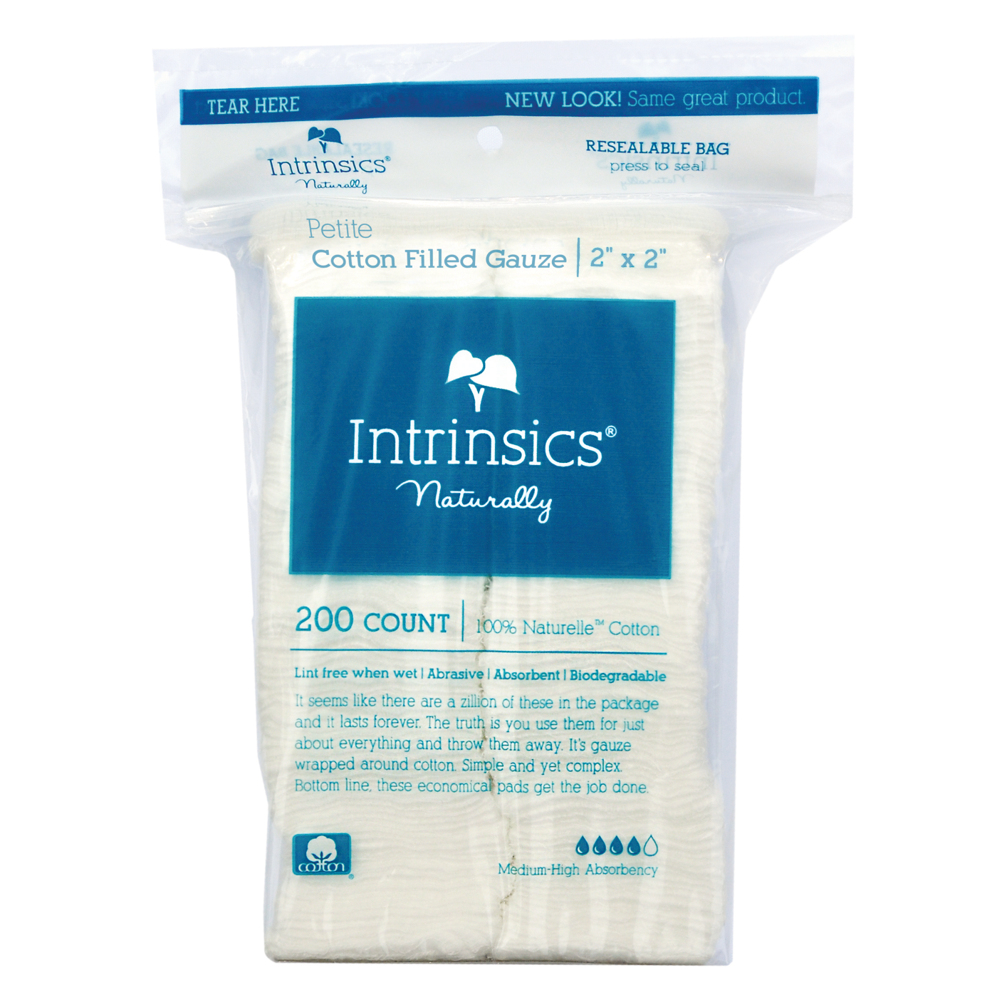 Intrinsics Cotton filled Gauze 12-Ply Gauze - 2" x 2"