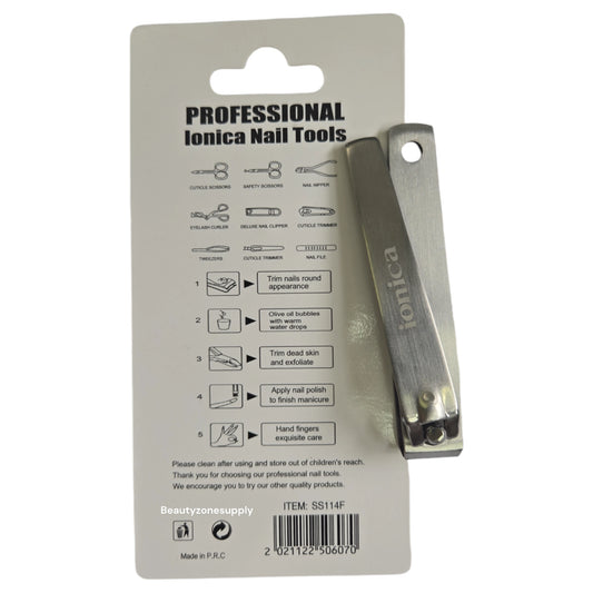 Ionica Stainless steel nail clipper Flat