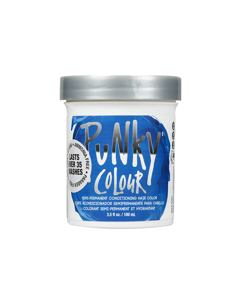 Punky Colour Semi-Permanent Conditioning Hair Color Atlantic Blue 3.5 Oz #97462
