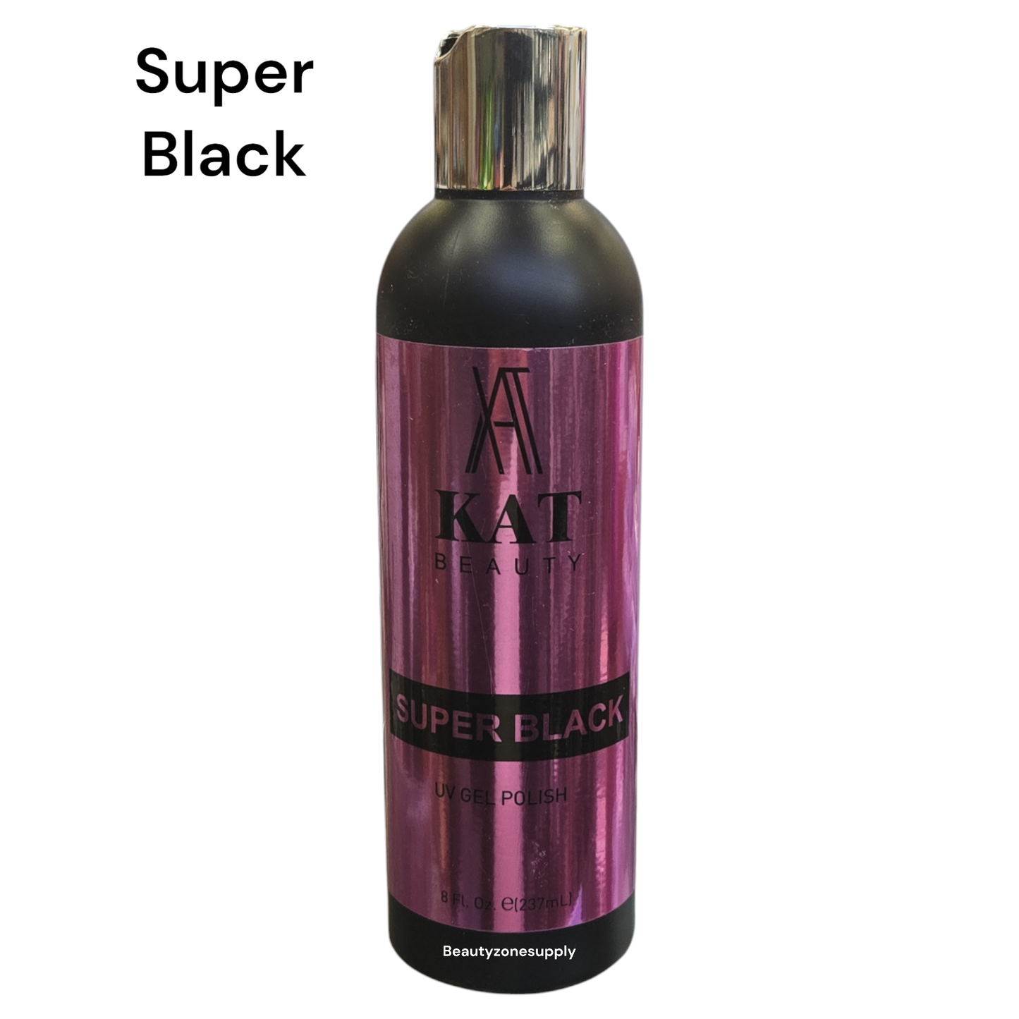 KAT Gel Polish Super Black Refill 8 oz