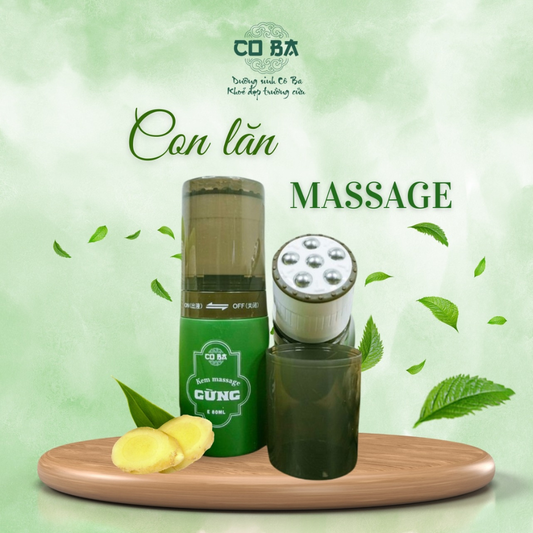 Kem massage Gừng Dưỡng Sinh Cô Ba 80 mL