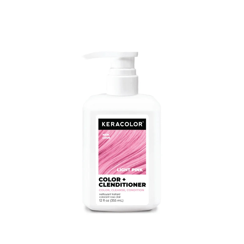Keracolor Color + Clenditioner Light Pink 12oz 6800304