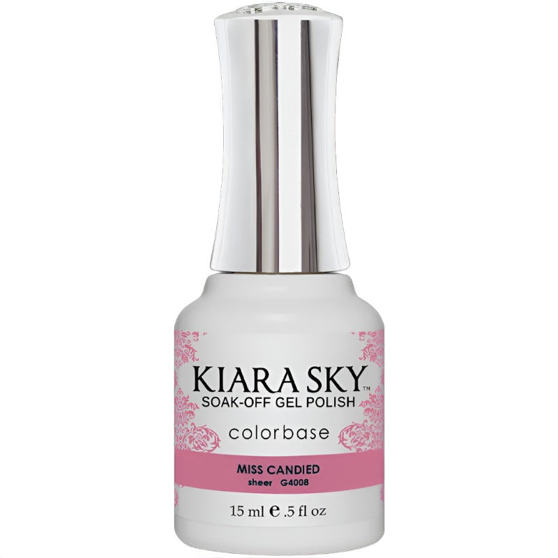 Kiara Sky Gel Polish Jelly Miss Candied 0.5 oz #G4008
