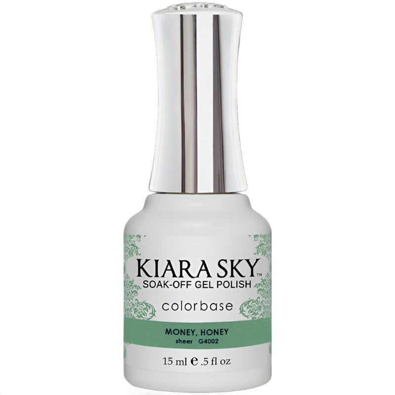 Kiara Sky Gel Polish Jelly Money Honey 0.5 oz #G4002