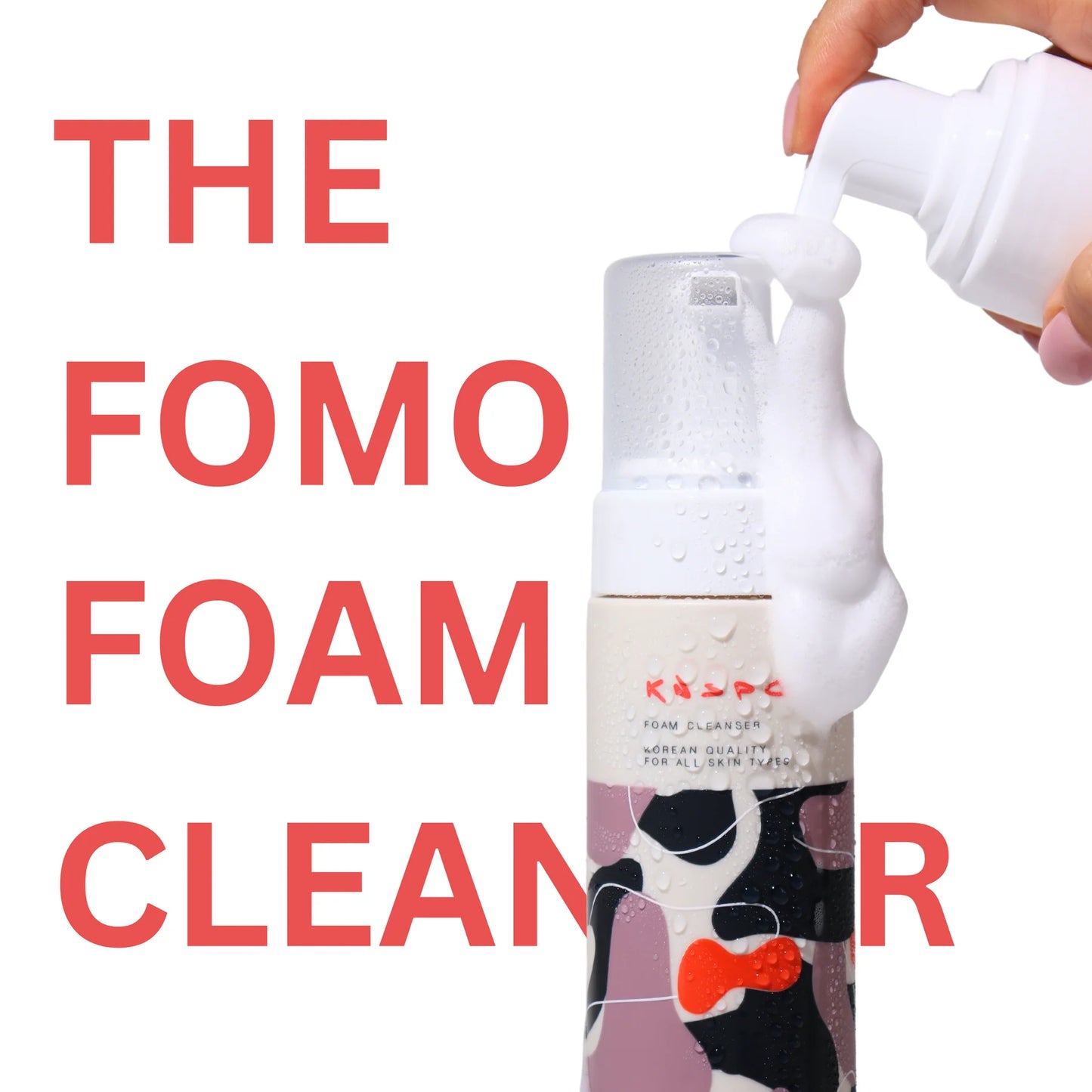 Knspo The Foam Cleanser All Skin Types 150 ml 5.07 fl oz