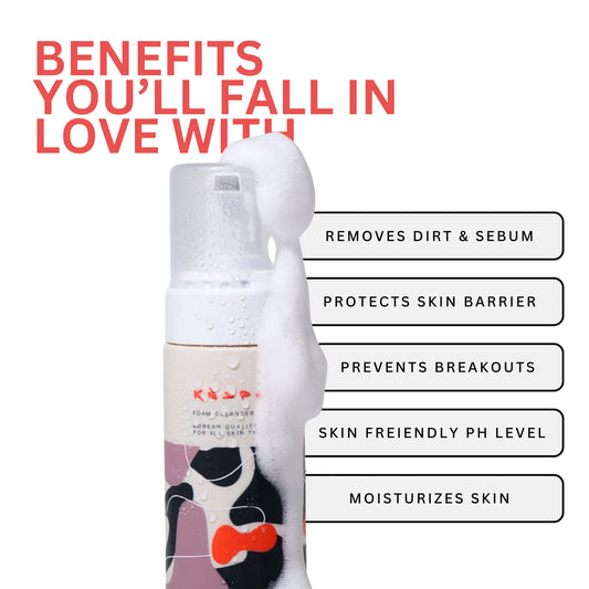 Knspo The Foam Cleanser All Skin Types 150 ml 5.07 fl oz