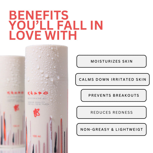 Knspo The Moisturizing Gel All Skin Types 100 ml 3.38 fl oz