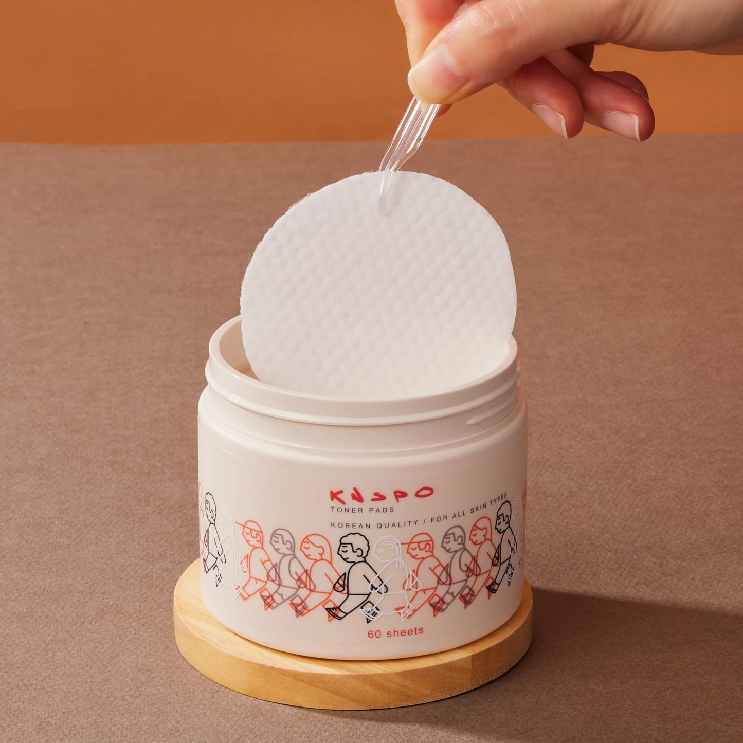 Knspo The Toner Pads All Skin Types 60 Sheets