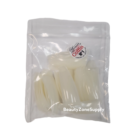 Lamour Ivy Coffin Natural Refill 50 tips bag