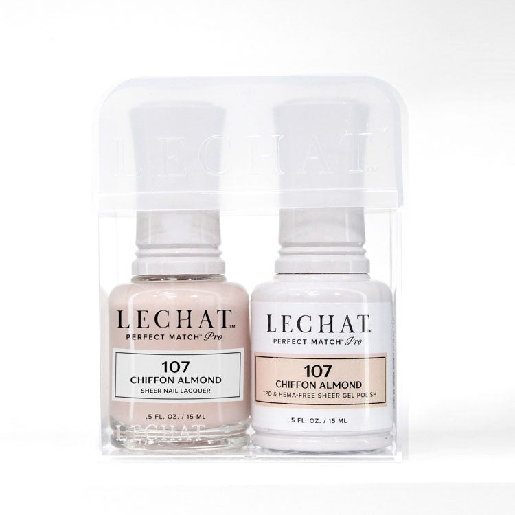 Lechat Perfect match Pro Gel & Lacquer Chiffon Almond PROD107
