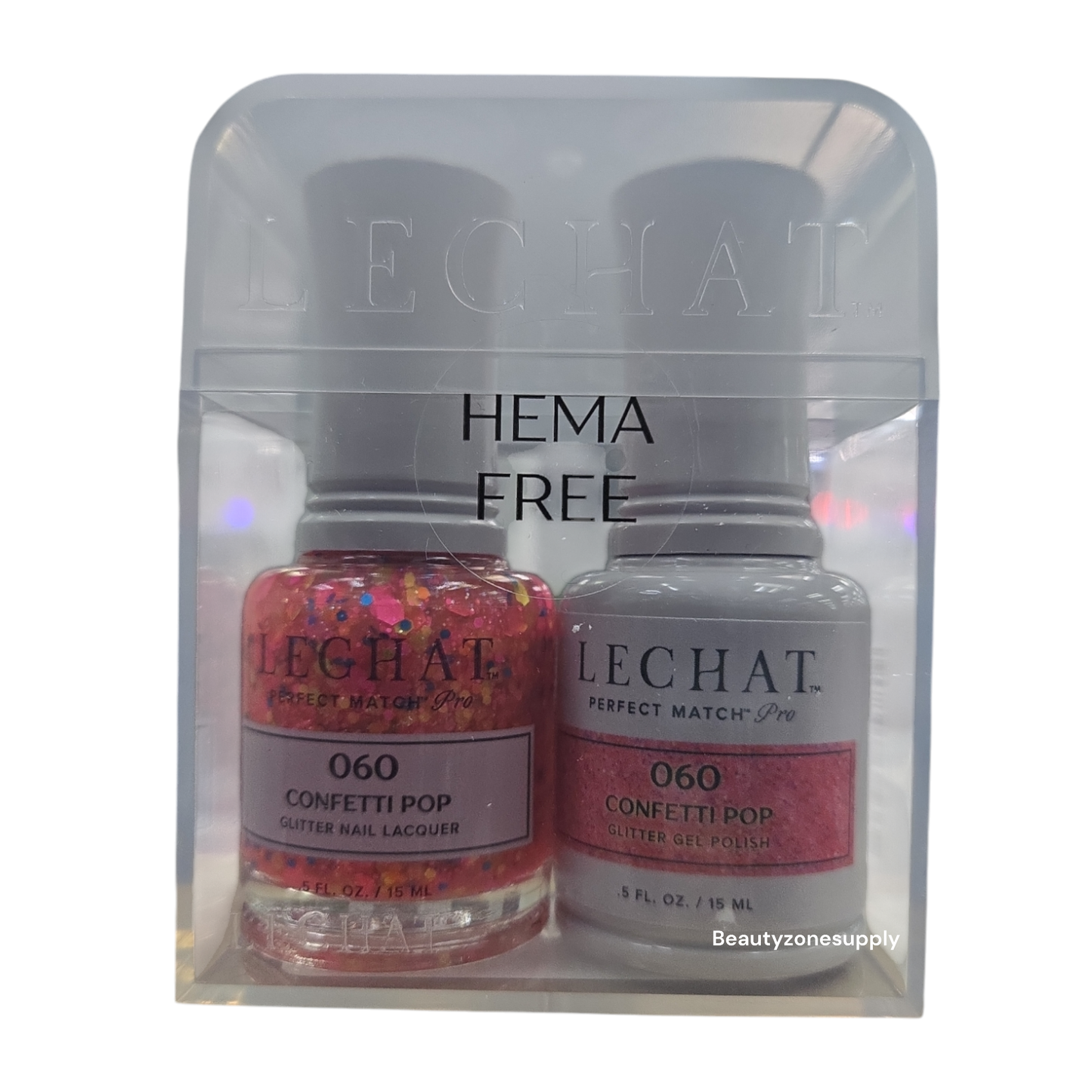 Lechat Perfect match Pro Gel & Lacquer HEMA free Confetti Pop PROD060