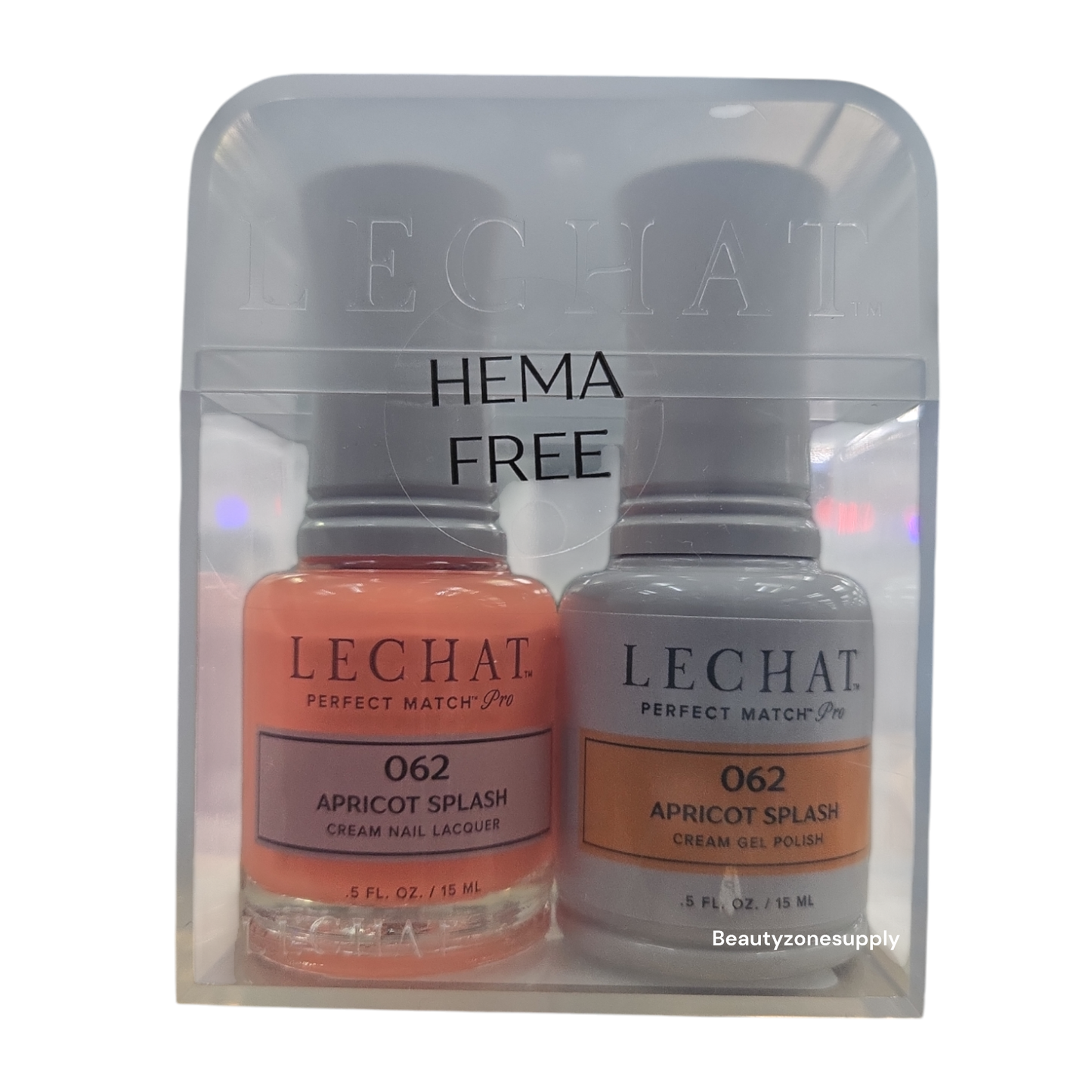 Lechat Perfect match Pro Gel & Lacquer HEMA free Apricot Splash PROD062
