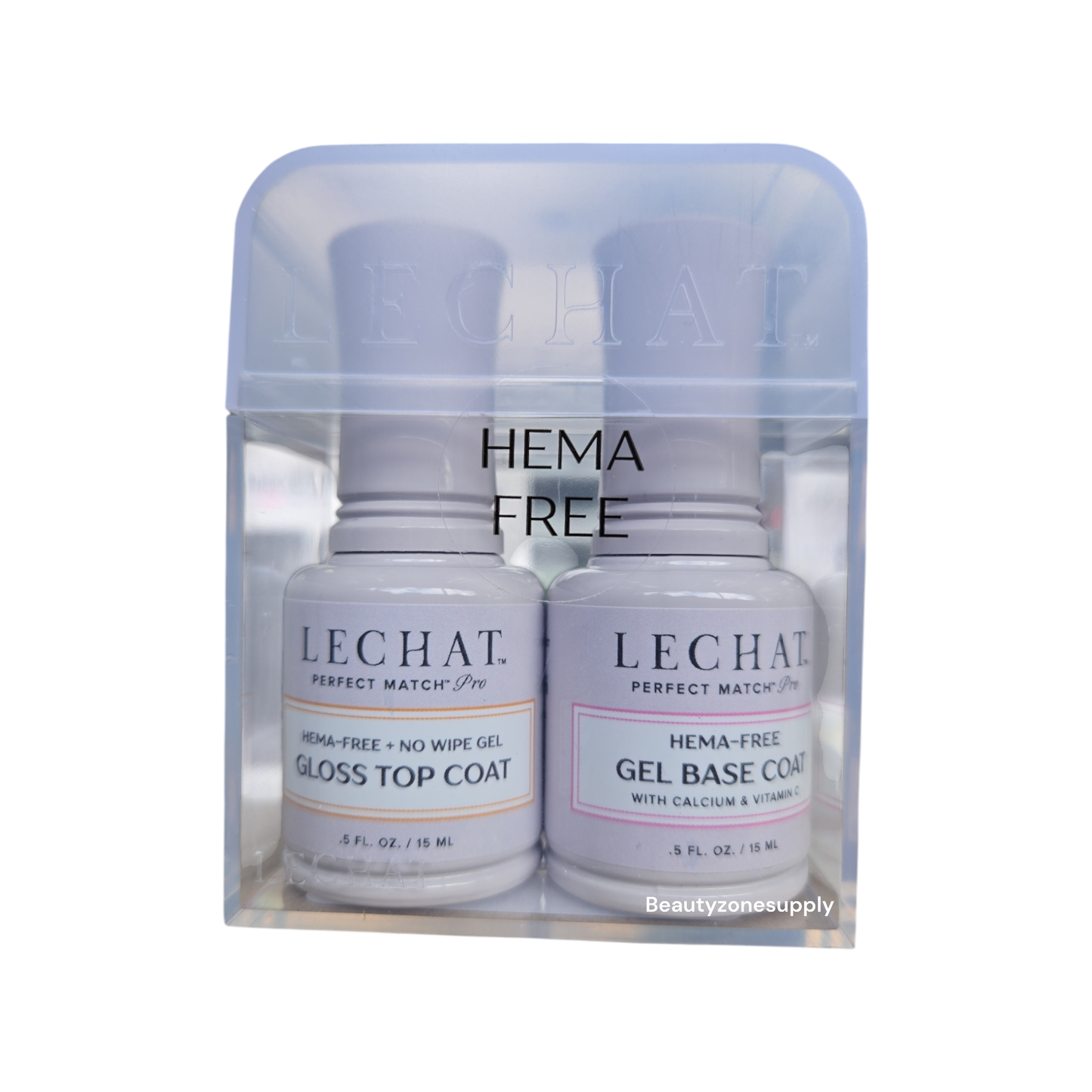 Lechat Perfect match Pro Gel & Lacquer HEMA free Base & Top PRODBT - BeautyzoneNailSupply