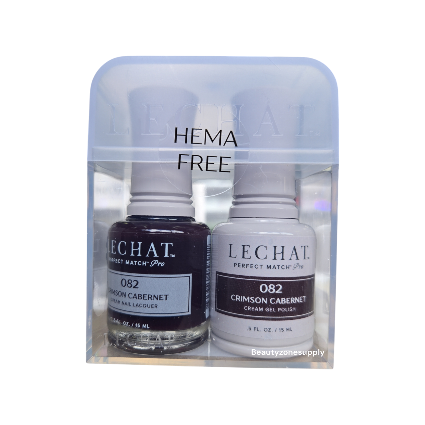 Lechat Perfect match Pro Gel & Lacquer HEMA free Crimson Cabernet PROD082