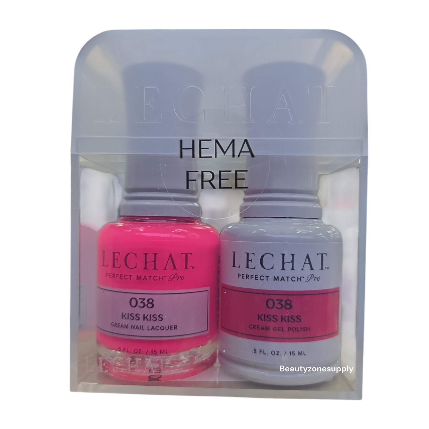 Lechat Perfect match Pro Gel & Lacquer HEMA free Kiss Kiss PROD038
