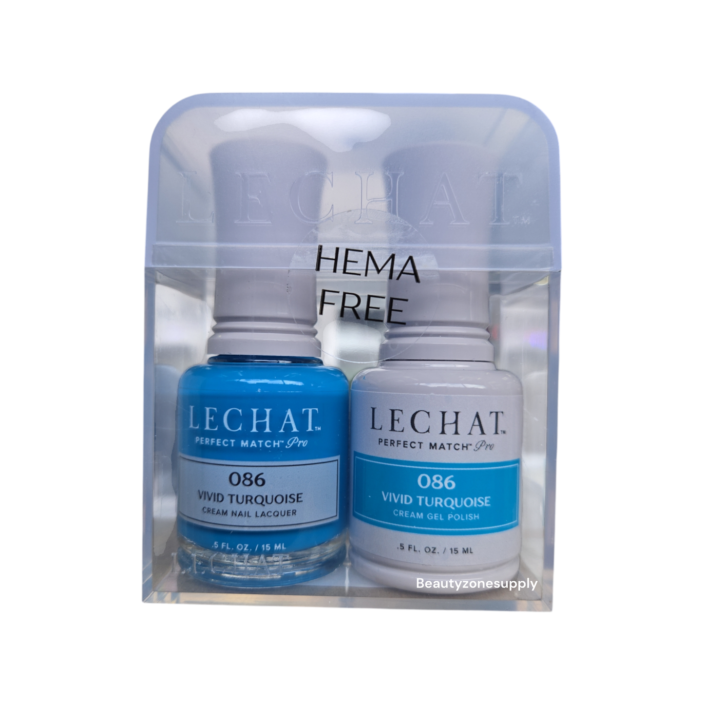 Lechat Perfect match Pro Gel & Lacquer HEMA free Vivid Turquoise PROD086