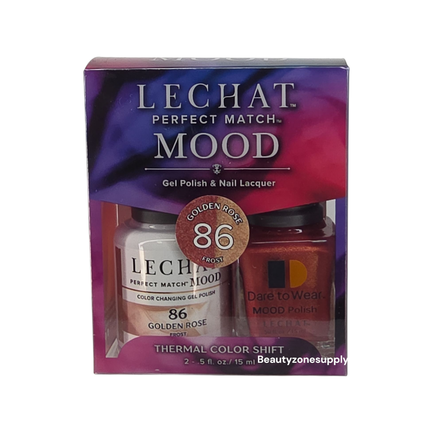 Lechat Perfect Match Mood Changing Color Duo Golden Rose #PMMDS86