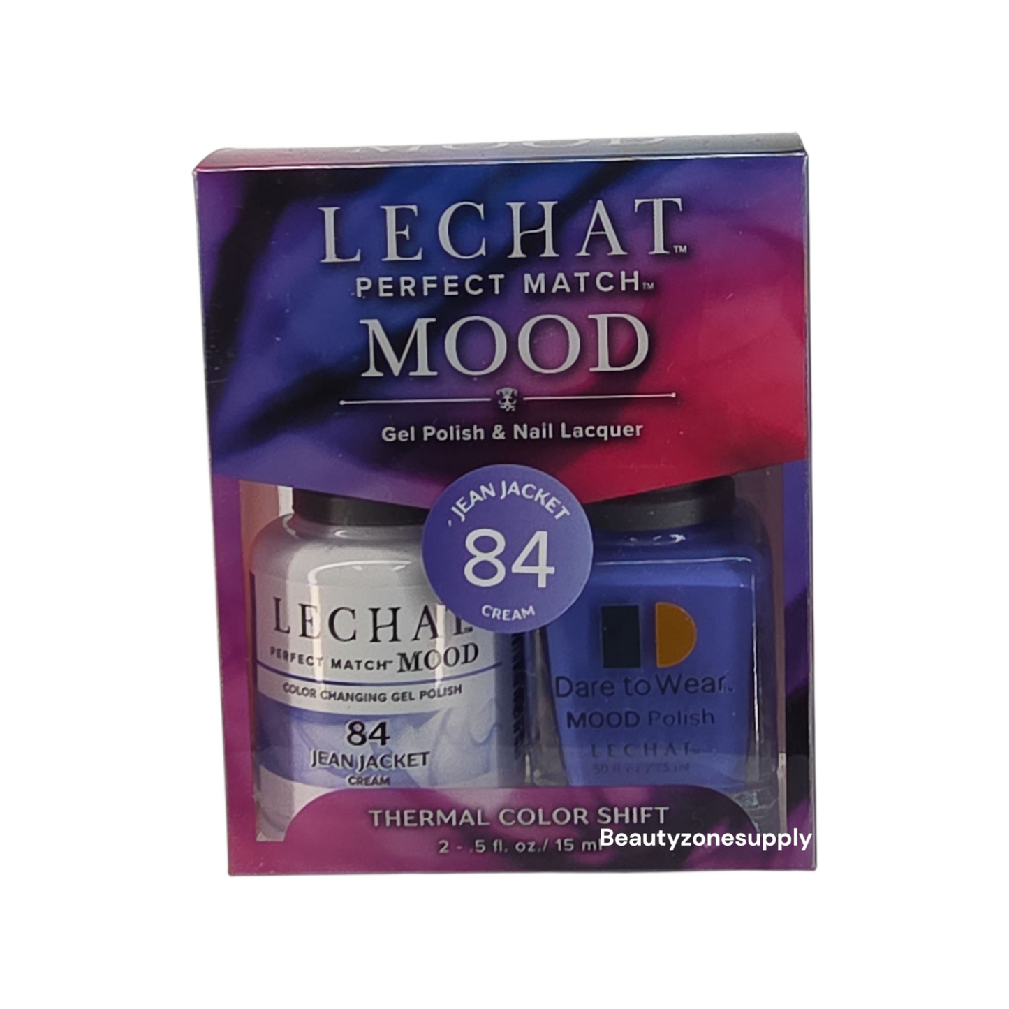 Lechat Perfect Match Mood Changing Color Duo Jean Jacket #PMMDS84