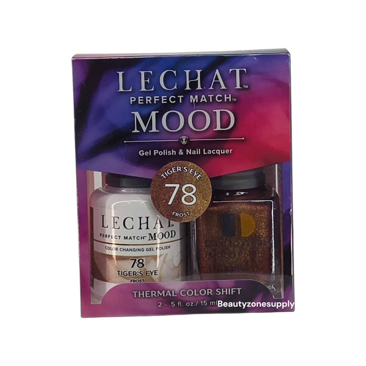 Lechat Perfect Match Mood Changing Color Duo Tiger’s Eye #PMMDS78