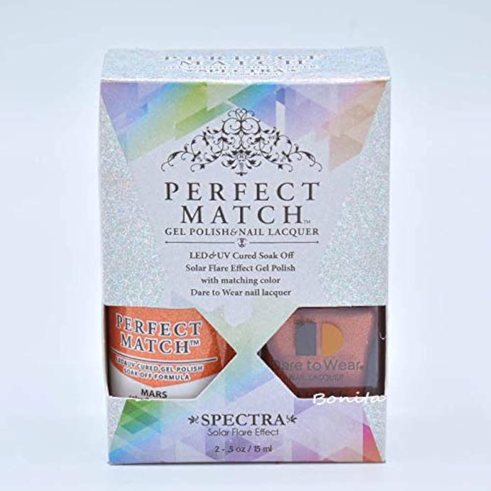 Lechat Perfect Match Spectra Gel & Lacquer Mars 0.5 oz SPMS08