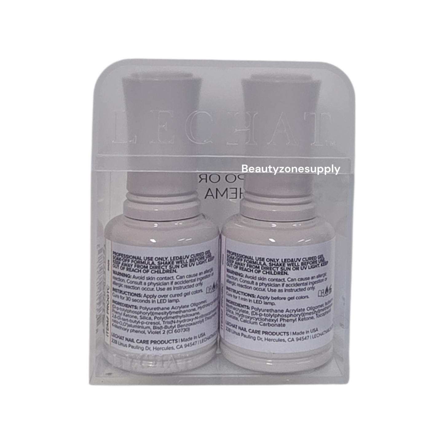 Lechat Perfect match Pro Duo Base & Top Gloss PRODBTC