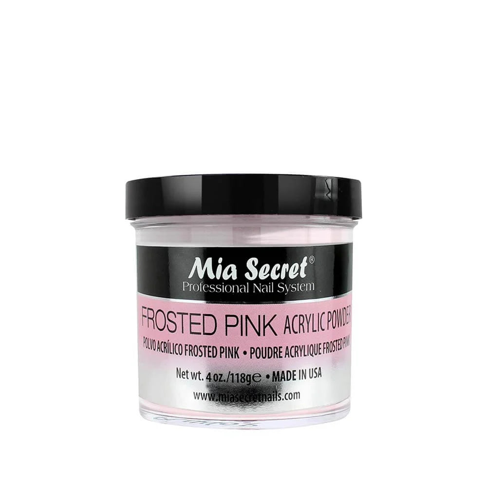Mia Secret - Frosted Pink Acrylic 4 oz - #PL440-FP