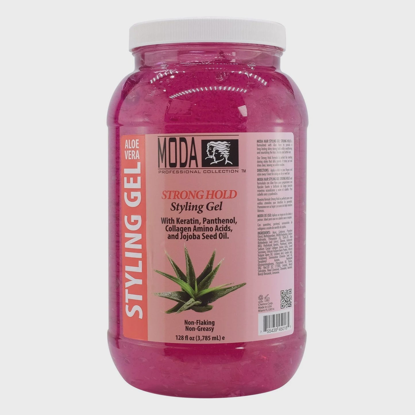 Moda Styling Gel Strong Strong Hold Gallon