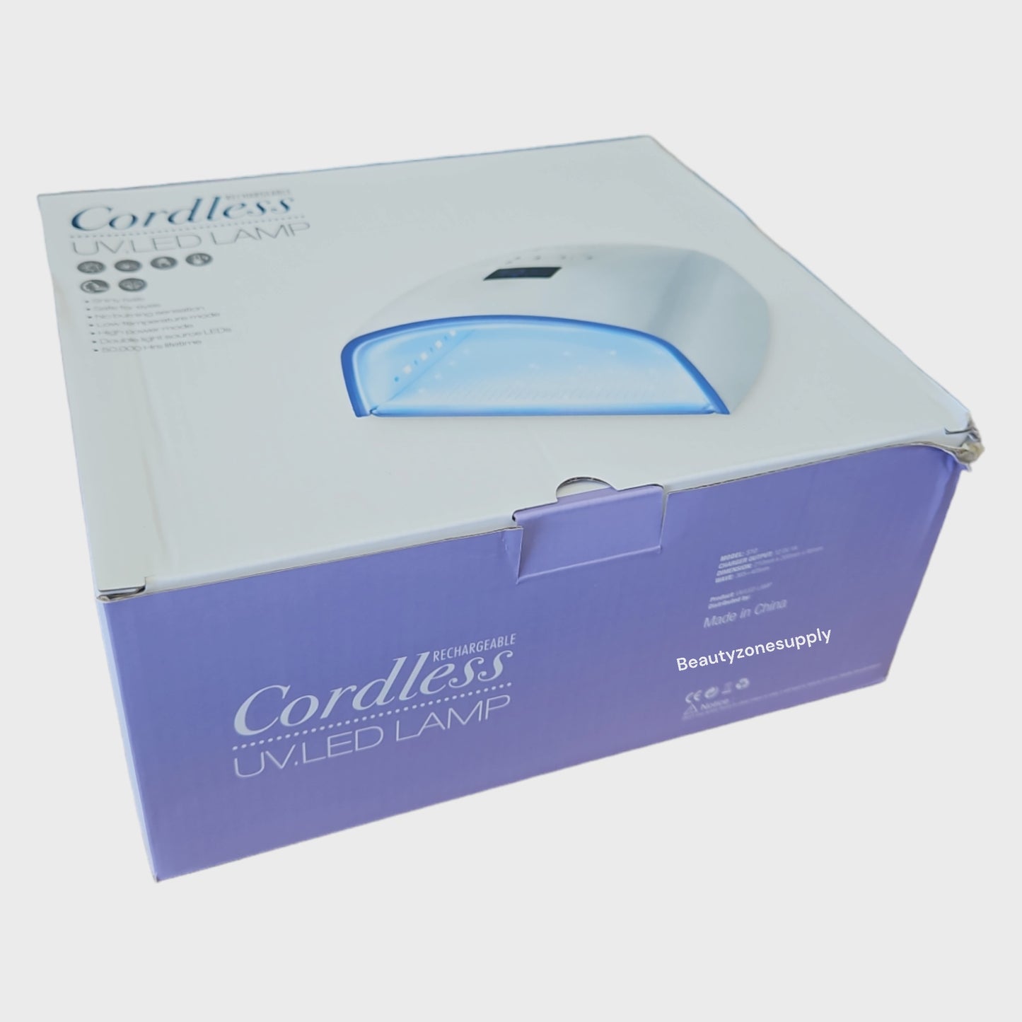 Monika LED/UV Advanced Cordless Lamp 48 W White