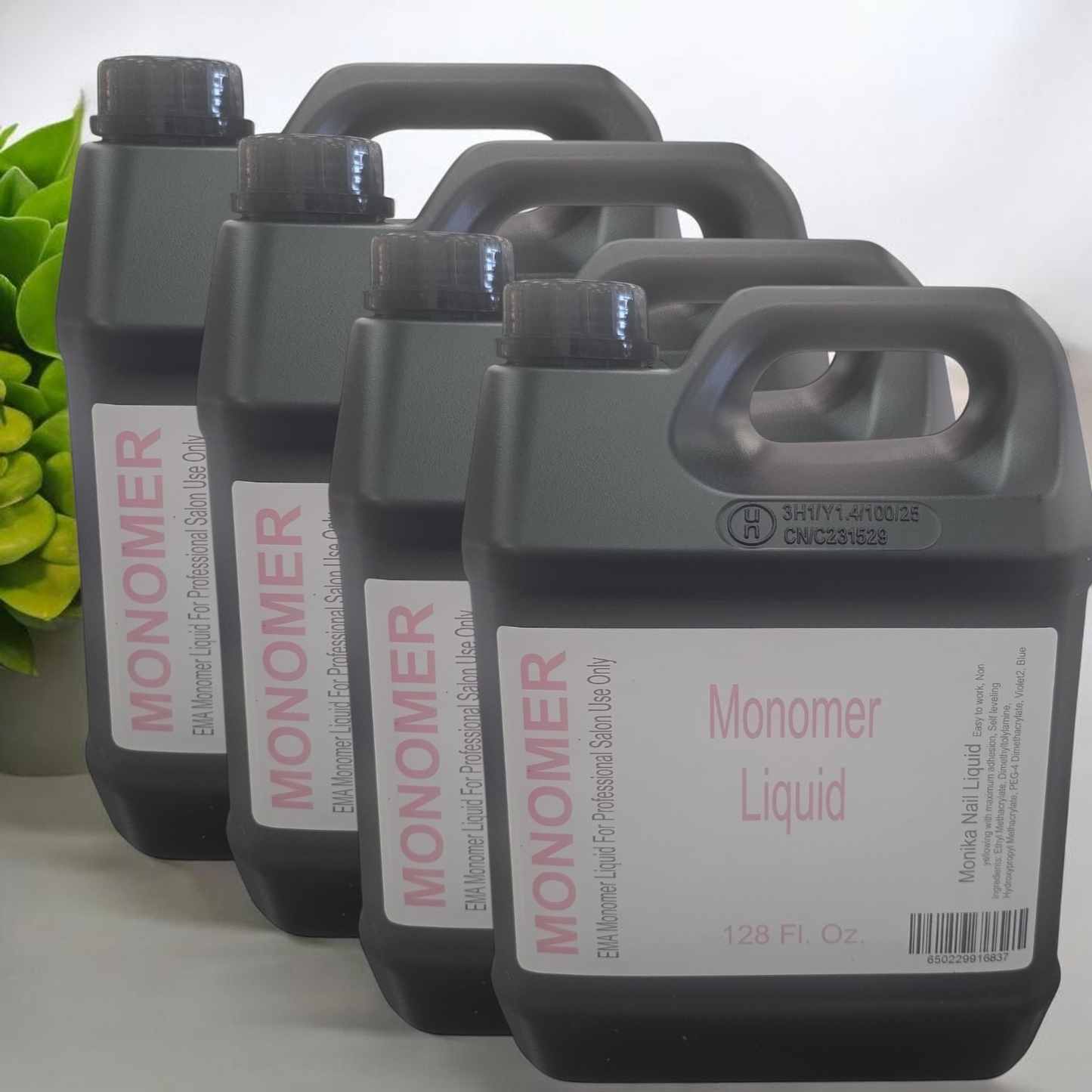 Monika Acrylic EMA Monomer Nail Liquid Case 4 gallon
