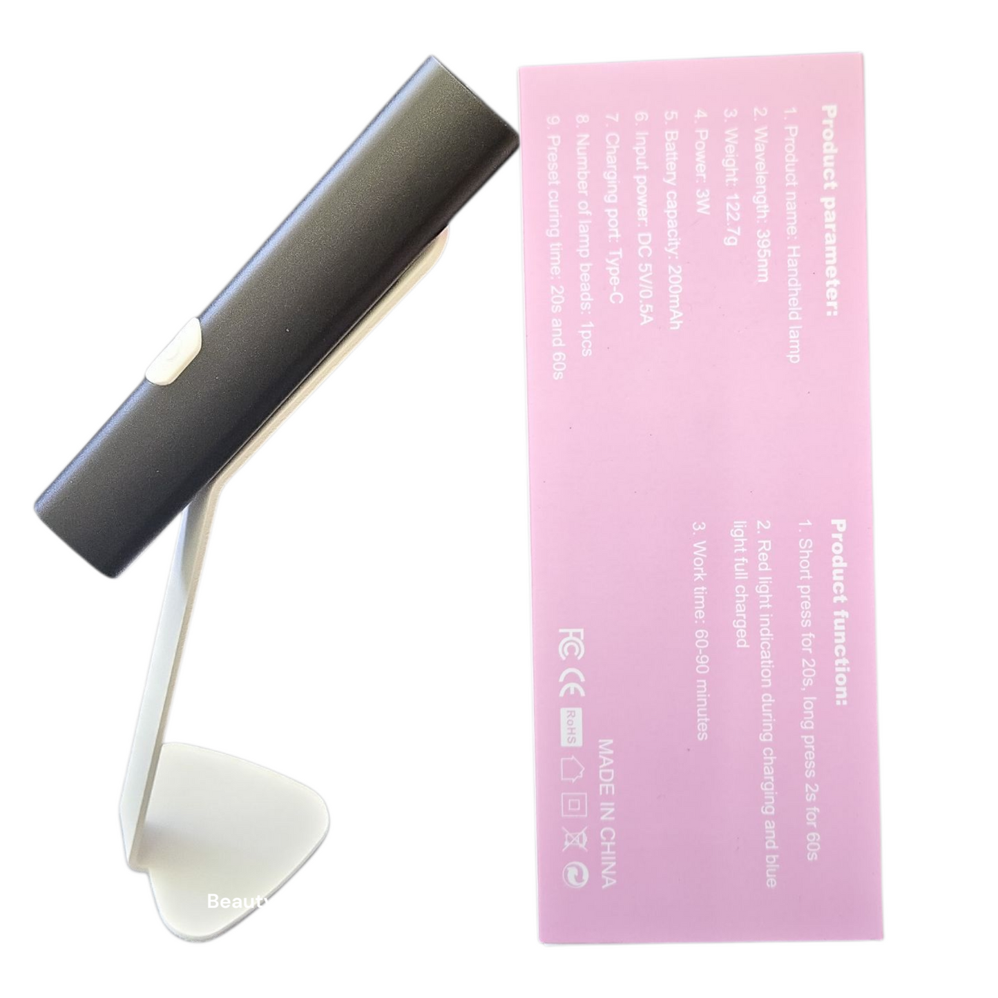 Monika Handle Nail lamp Cordless LED