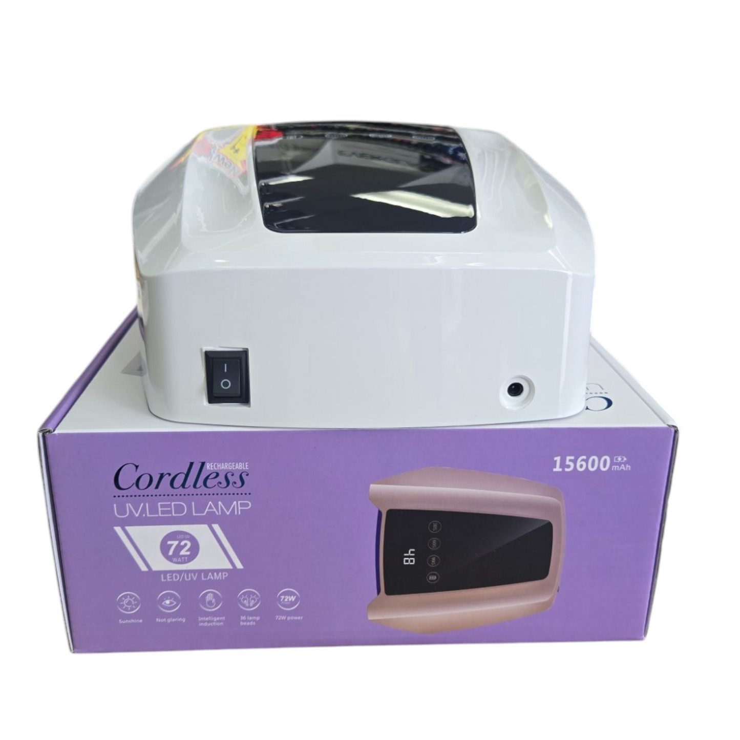 Monika LED/UV Advanced Cordless Lamp 72 W #S90