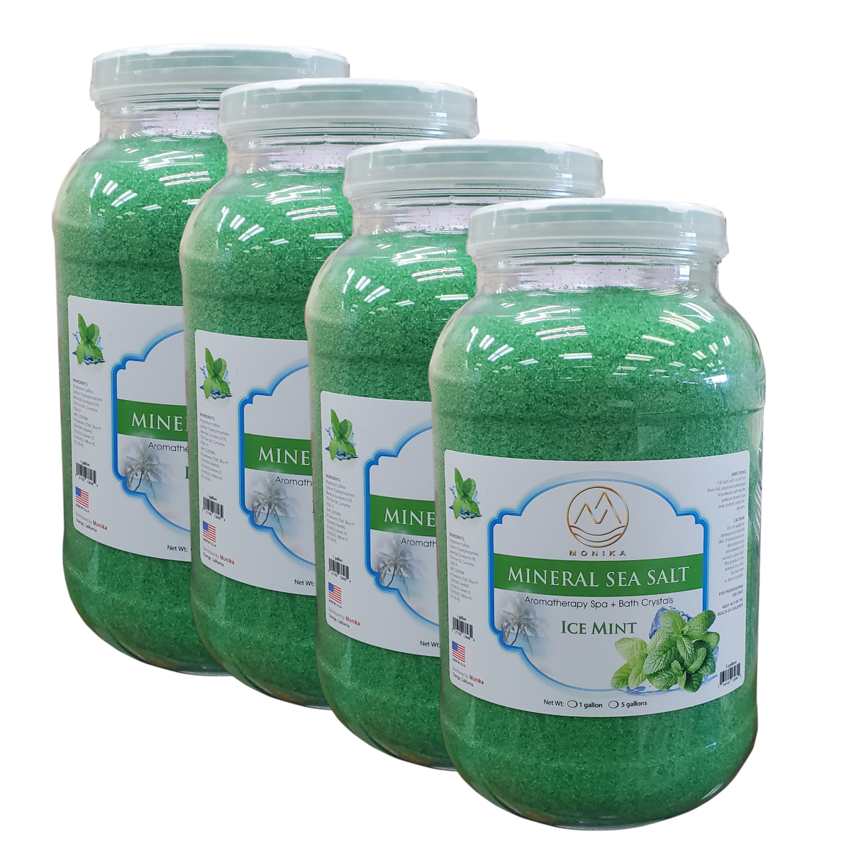 Monika Sea Salt Ice Mint Case 4 Gallon