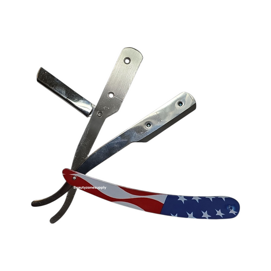 Monika Straight Edge Razor Detailing Razor American Flag