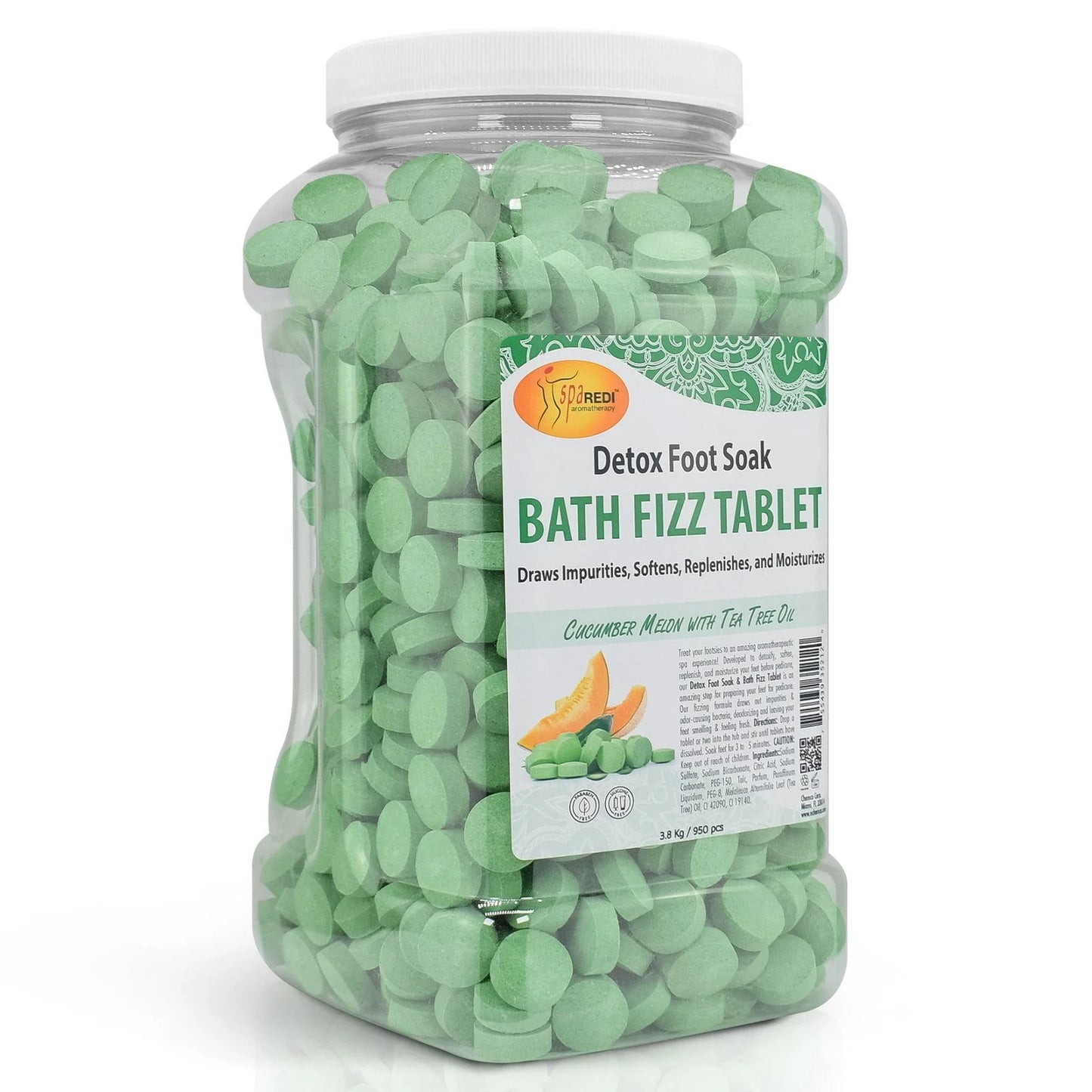 Monika Pro Pedi Spa Anti-Bacterial Bath Fizz 950 Tablets
