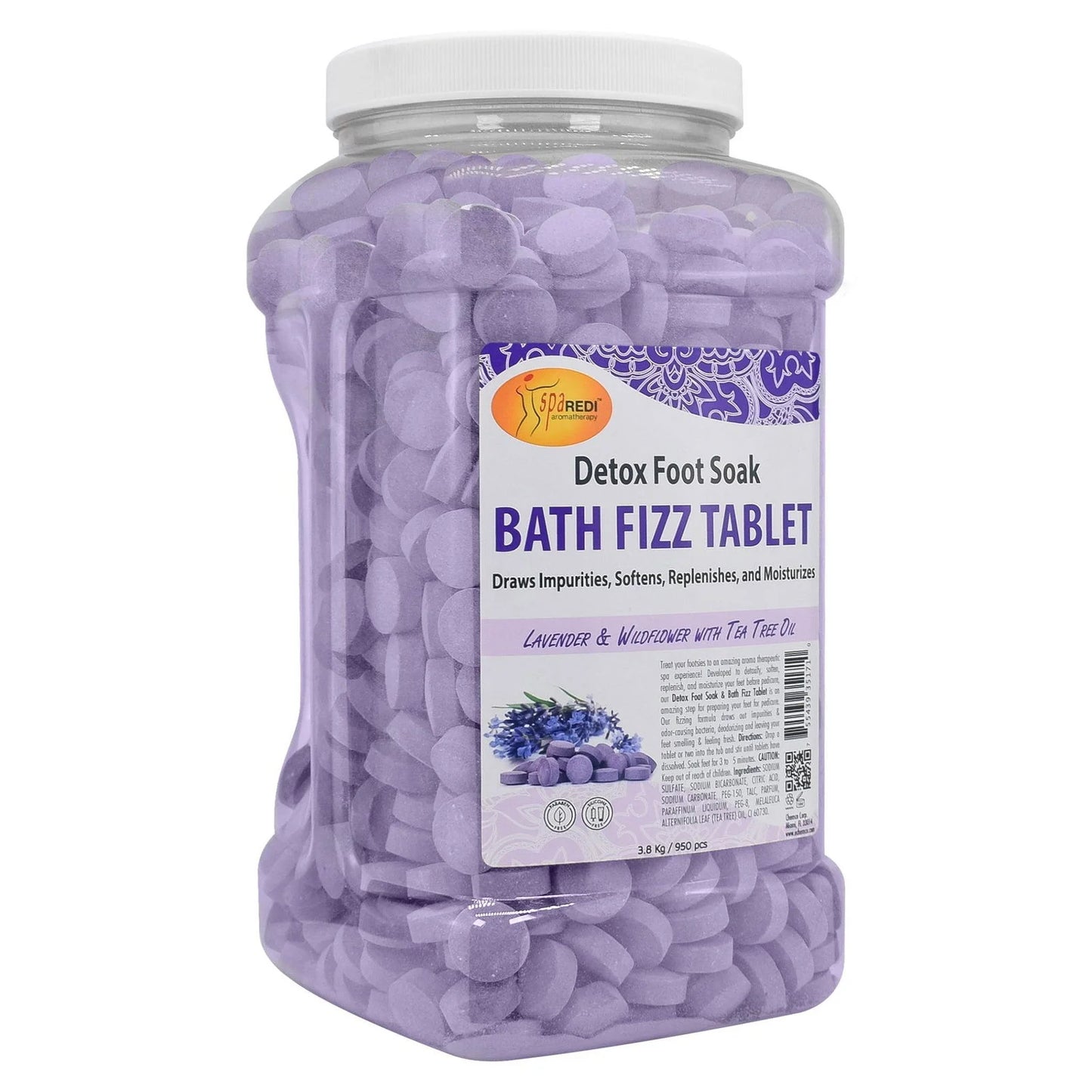 Monika Pro Pedi Spa Anti-Bacterial Bath Fizz 950 Tablets