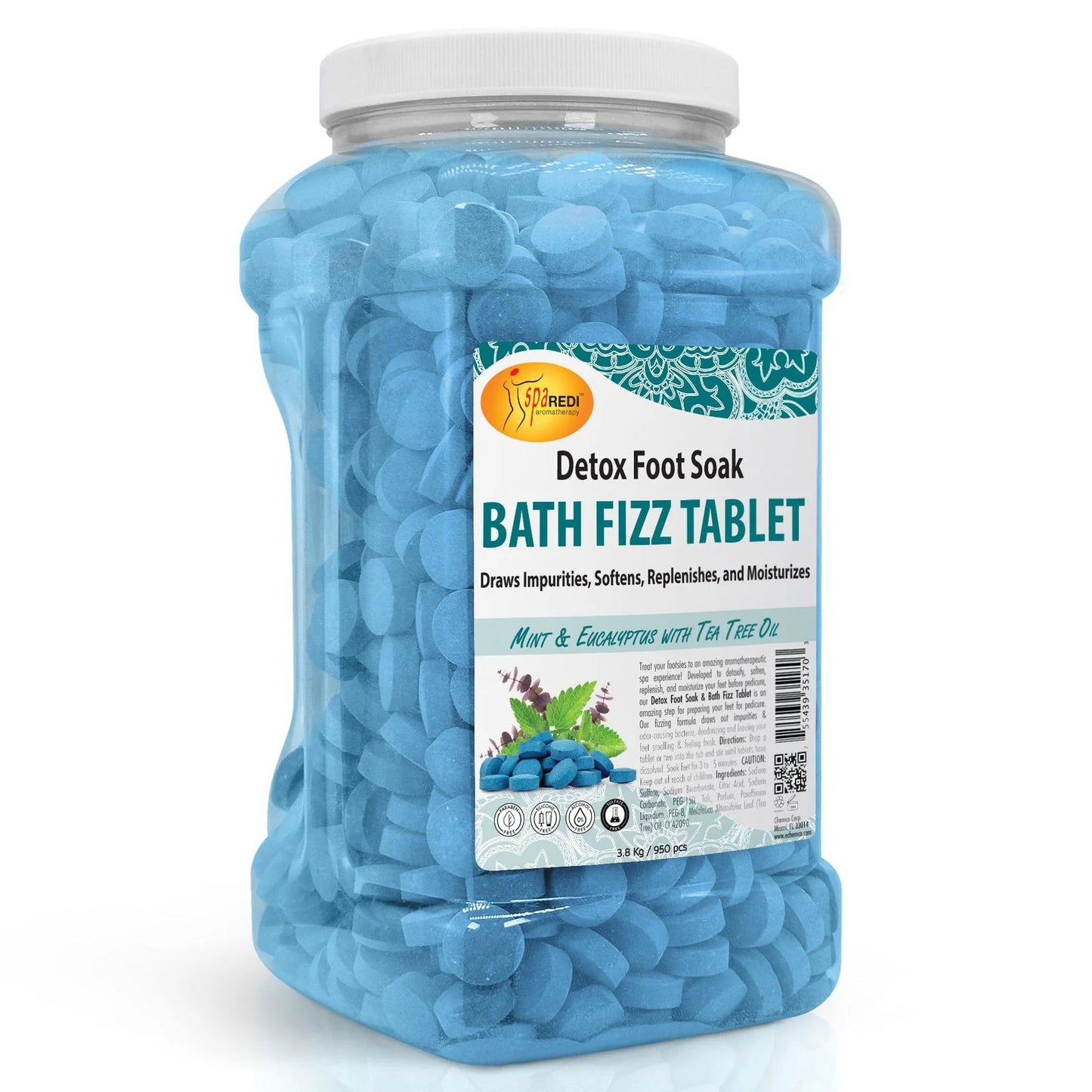 Monika Pro Pedi Spa Anti-Bacterial Bath Fizz 950 Tablets
