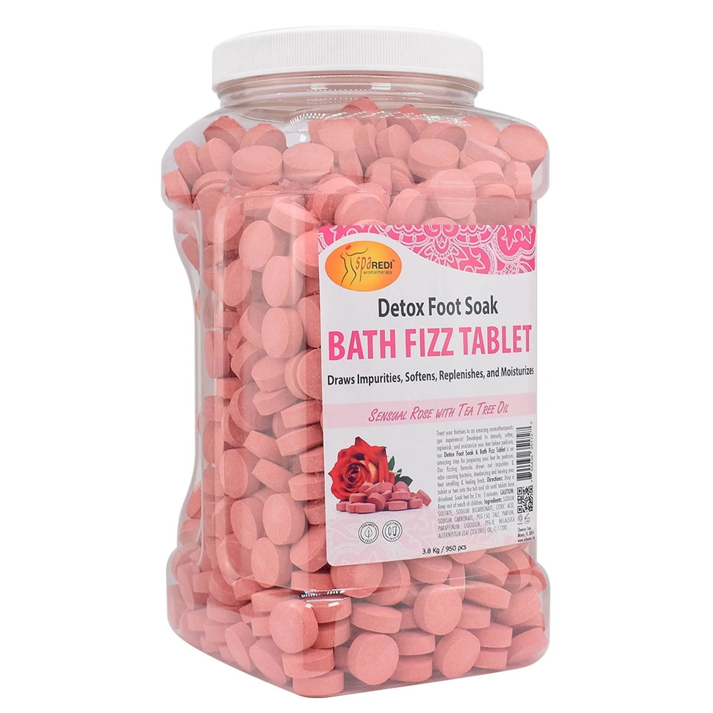Monika Pro Pedi Spa Anti-Bacterial Bath Fizz 950 Tablets