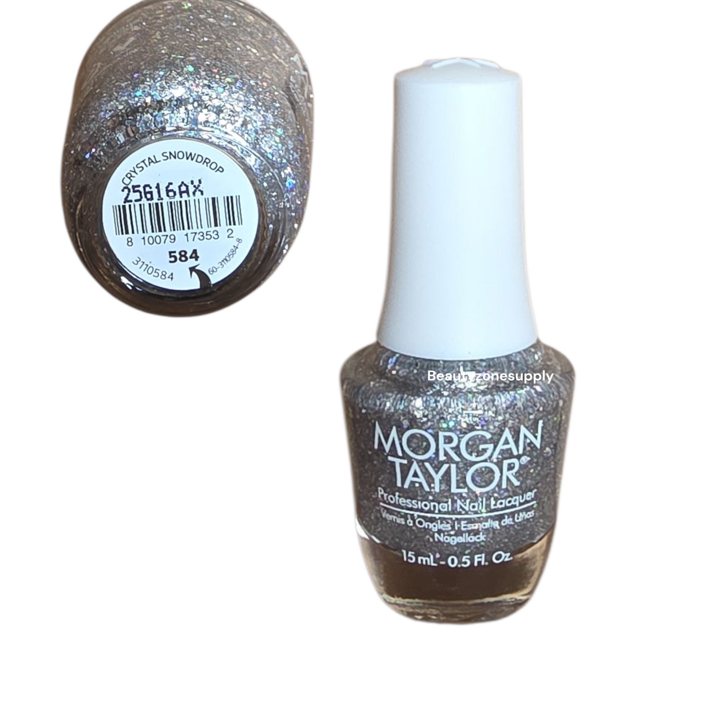 Morgan Taylor Lacquer Crystal Snowdrop #3110584