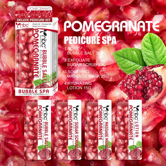 NBC Bubble World 4 in 1 Spa Pomegranate Case 50pack