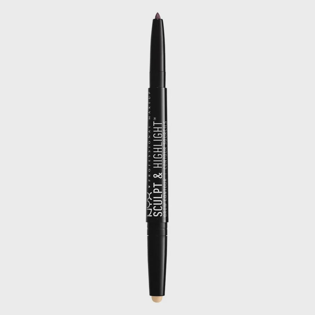 NYX Sculpt & Highlight Brow Contour - 01 Ivory / Blonde