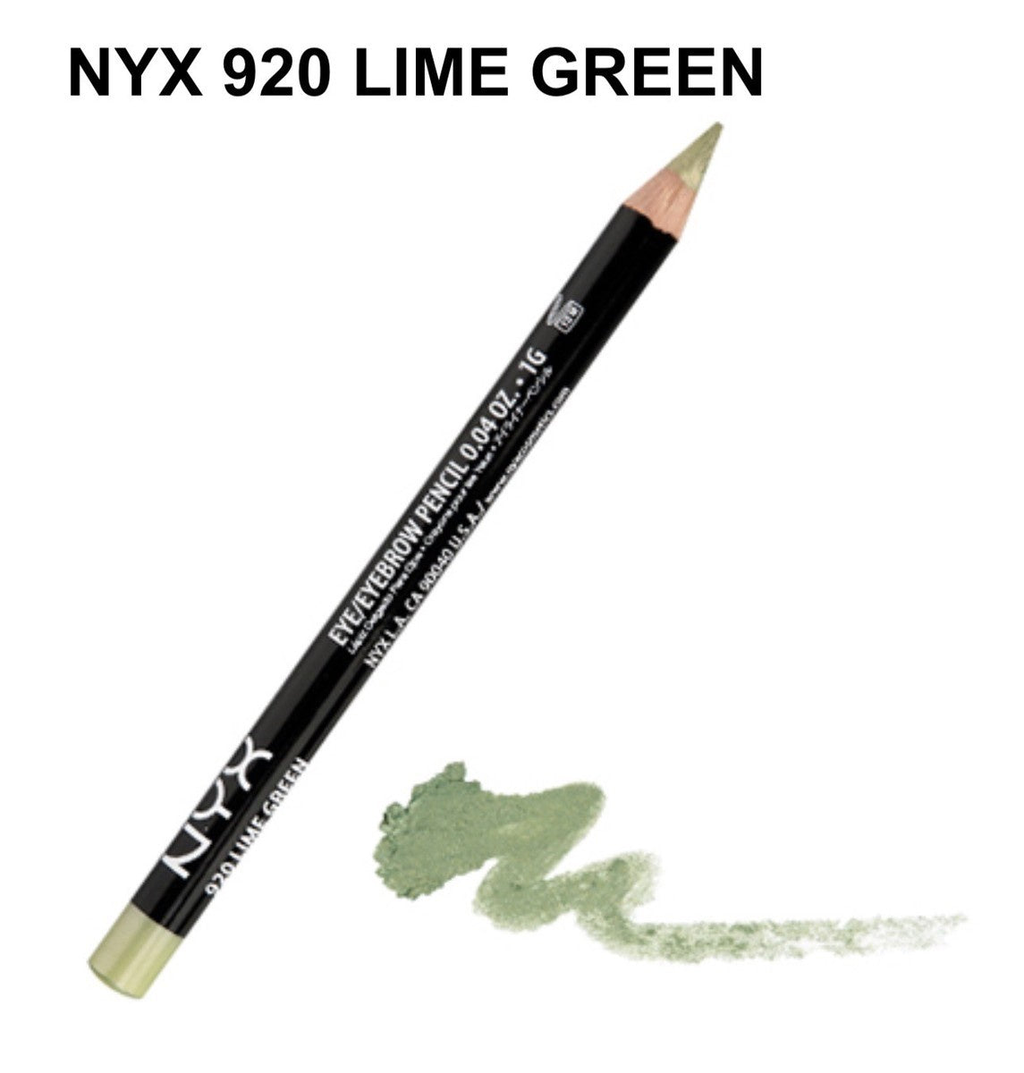 NYX Slim Eye Pencil Eyeliner Pencil SPE920 Lime Green
