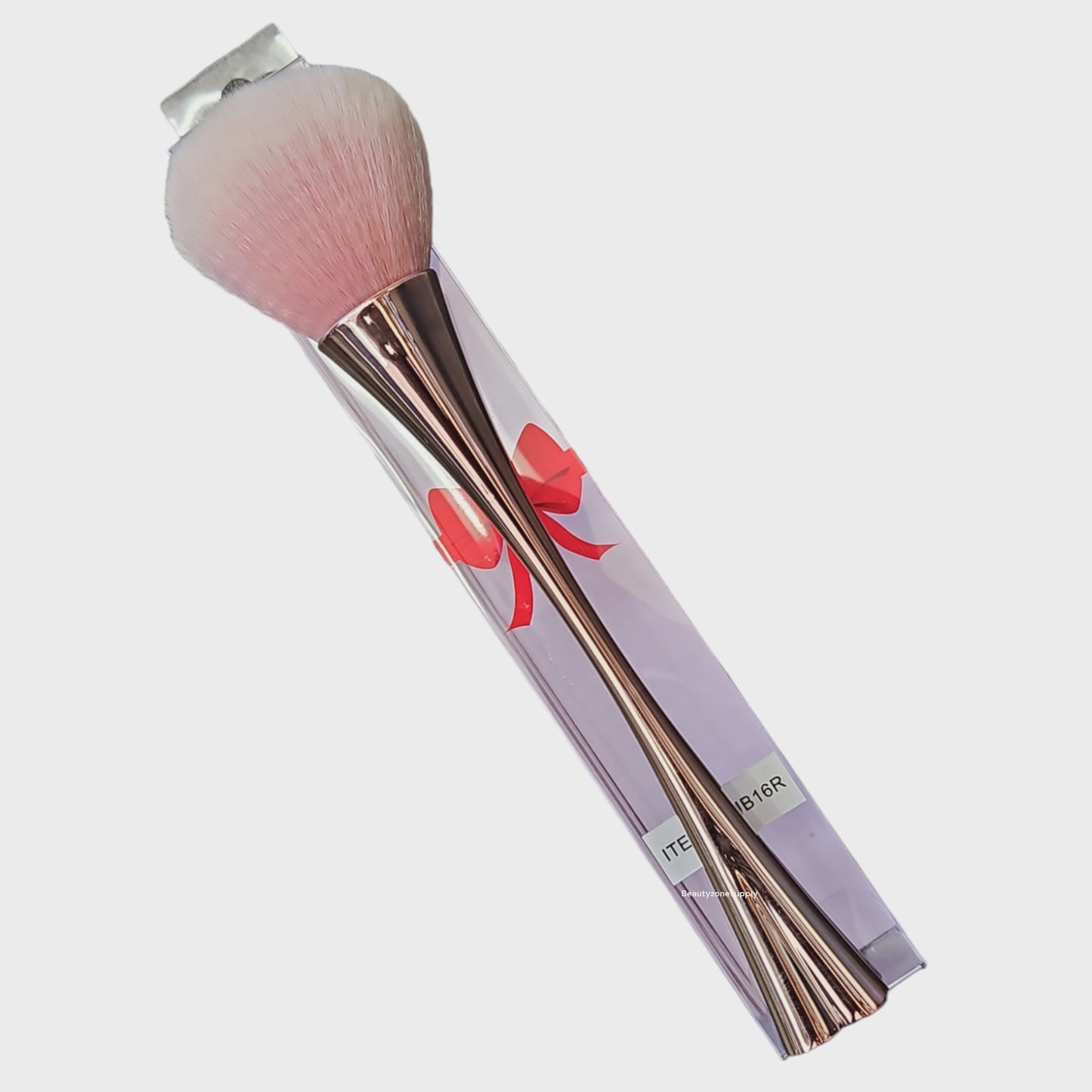 Nail Dust Brush Rose Gold Handle #MUB16R