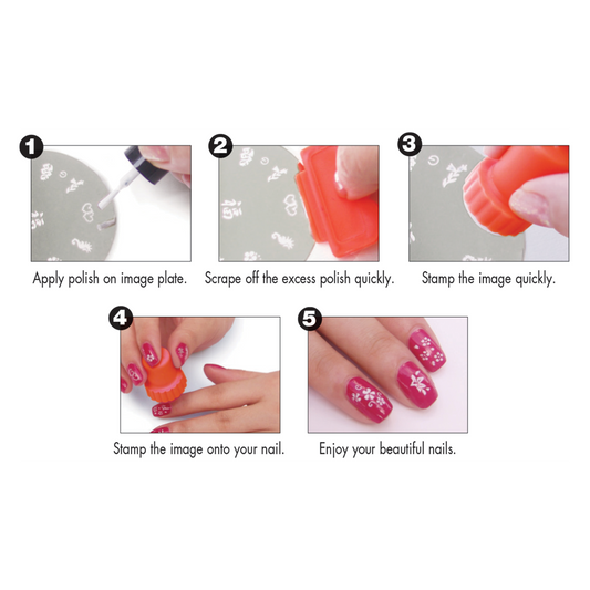 Nail Art Stamping Kit DL-C329